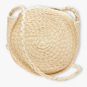 De Qualité Sac Rond Fille Marguerites Façon Paille Sable – Vertbaudet 13