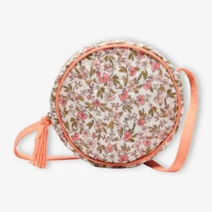 grossiste en ligne Sac Rond Fille Matelassé Imprimé Fleuri Rose Nude – Vertbaudet 9