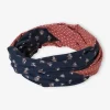 online boutique Snood Fille Réversible Bouquets/pois Marine – Vertbaudet 11