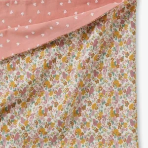 Top ventes Snood Fille Réversible Fleurs/coeurs Rose Imprimé – Vertbaudet 9