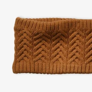 Snood Garçon En Maille Torsadée Camel – Vertbaudet soldes luxe 6