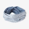 mode pas chere Snood Réversible Fille Imprimé Fleuri Bleu Imprimé – Vertbaudet 19