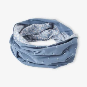 Snood Réversible Fille Imprimé Fleuri Bleu Imprimé – Vertbaudet acheter en ligne 12