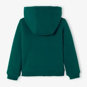 Sweat à Capuche Doublé Sherpa Vert Anglais – Vertbaudet dernières 8