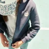 france en ligne Sweat à Capuche Zippé Sport Basics Fille. Bleu – Vertbaudet 22