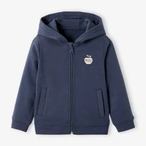 france en ligne Sweat à Capuche Zippé Sport Basics Fille. Bleu – Vertbaudet 14