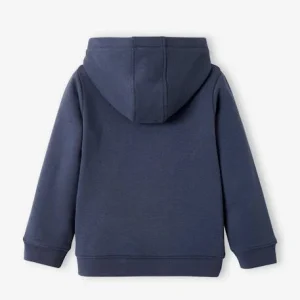 l'unique style Sweat à Capuche Zippé Sport Basics Fille. Bleu – Vertbaudet 16