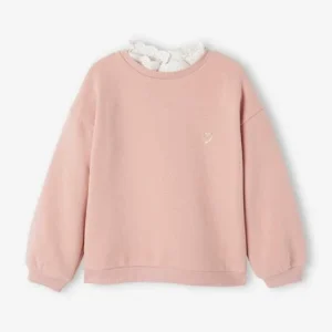 Sweat Col Montant En Broderie Anglaise Fille Prune – Vertbaudet Nouveau 16