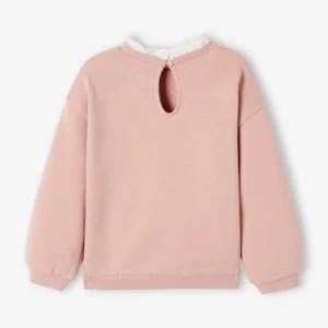 Sweat Col Montant En Broderie Anglaise Fille Prune – Vertbaudet Nouveau 18