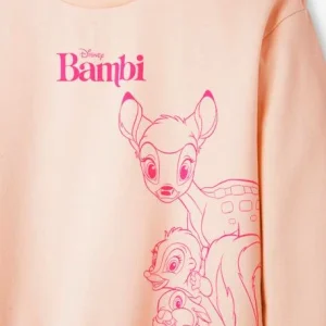 Sweat Fille Disney® Bambi Vieux Rose – Disney acheter en ligne 9