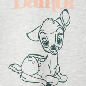 magasin paris Sweat Fille Disney® Bambi Gris Chiné Animé – Disney 13