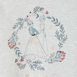 Sweat Fille Disney® Frozen Gris Chiné – Reine Des Neiges marque moins cher 9