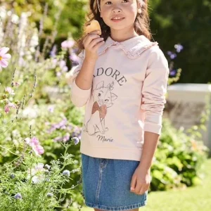 soldes en ligne Sweat Fille Disney® Marie Les Aristochats Vieux Rose – Disney 18