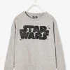 magasin en ligne france Sweat Fille Star Wars® Gris Clair Chiné – Star Wars 16