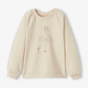 Sweat Motif égérie Détails Fantaisie Fille Beige – Vertbaudet magasin 12