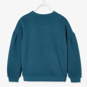 achetez pas cher Sweat Motif Poupée Russe Fille Bleu Ardoise Foncé – Vertbaudet 12