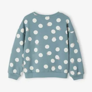 Sweat Motifs Fantaisie Fille Bleu Clair Imprimé – Vertbaudet vente pas cher 14