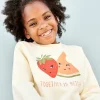 beauté Sweat Motifs Fruits Fille Rose Pâle – Vertbaudet 19