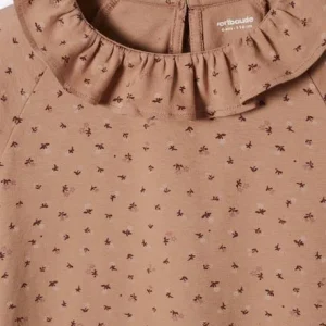 vente pas cher T-shirt Blouse à Collerette Fille Imprimé Fleurs Rose Imprimé – Vertbaudet 18