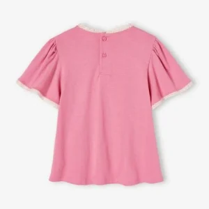 bas prix T-shirt Blouse Fille Détails Jour échelle Rose Bonbon – Vertbaudet 8