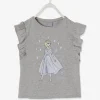 Retour Gratuit T-shirt Fille à Volants Disney Reine Des Neiges® Gris Chiné – Reine Des Neiges 11