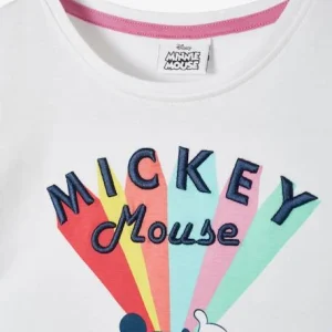 T-shirt Fille Disney Mickey® Blanc – Mickey magasins pas chers 10