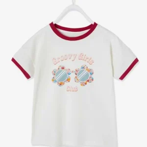 Neuve avec étiquette T-shirt Fille “Groovy Girls” Ivoire – Vertbaudet 12