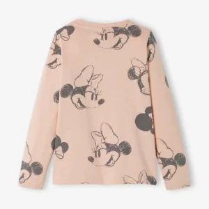 T-shirt Fille Manches Longues Disney® Minnie Rose Imprimé – Minnie en vente 7