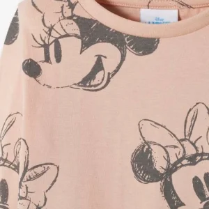 T-shirt Fille Manches Longues Disney® Minnie Rose Imprimé – Minnie en vente 9