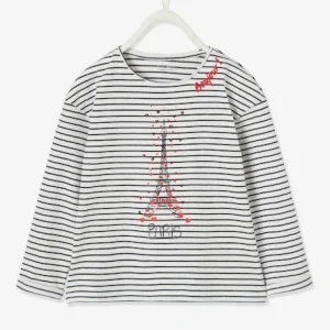 T-shirt Fille Motif City Détails Fantaisie Ivoire Imprimé – Vertbaudet a Prix Discount 14