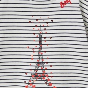 T-shirt Fille Motif City Détails Fantaisie Ivoire Imprimé – Vertbaudet a Prix Discount 18