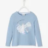 magasin pour T-shirt Manches Longues Disney® La Reine Des Neiges Fille Bleu Avec Anime – Reine Des Neiges 20