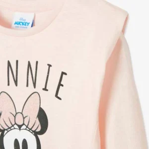 T-shirt Manches Longues Disney® Minnie Fille Rose Avec Anime – Minnie marque moins cher 14