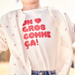 Tee-shirt à Message Basics Fille Corail – Vertbaudet aux meilleurs prix 14