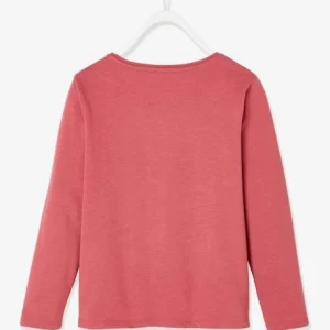 Neuve avec étiquette Tee-shirt Motif “girly” à Sequins Fille Rose Foncé – Vertbaudet 18