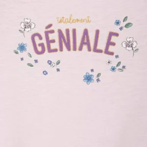 Vente Tee-shirt Motif Irisé Fille Lilas – Vertbaudet 12