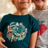 Paiement sécurisé Tee-shirt Volanté Motif à Sequins Fille Vert – Vertbaudet 20